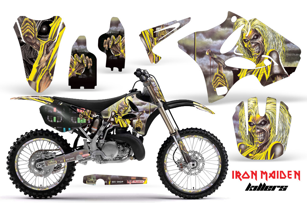 Yamaha YZ125 YZ250 96-11 Graphics Kit IM K NPs B